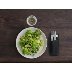 Bestecktaschen>DUNI Sacchetto® Slim Bio soft® 7 x 23 cm Schwarz