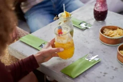 Bestecktaschen>DUNI Sacchetto® Tissue 8,5 x 19 cm Kiwi