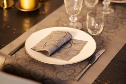 Tischläufer>DUNI cel® 3 in 1 0,4 x 4,8 m Elegant Swirls