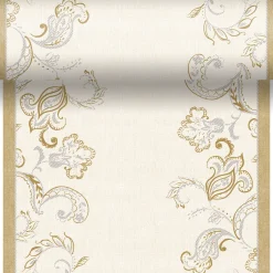 Tischläufer>DUNI cel® 3 in 1 0,4 x 4,8 m Golden Grace Cream