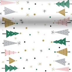 Tischläufer>DUNI cel® 3 in 1 0,4 x 4,8 m Noel Trees