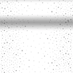 Tischläufer>DUNI cel® 3 in 1 0,4 x 4,8 m Silver Stardust