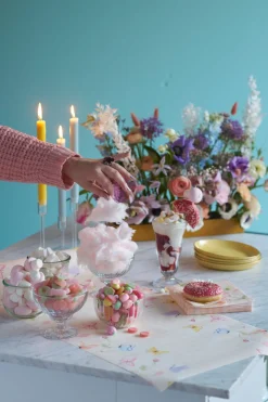 Tischläufer>DUNI cel® 3 in 1 0,4 x 4,8 m Sweet Peach