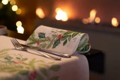 Tischläufer>DUNI cel® 3 in 1 0,4 x 4,8 m Winter Greenery