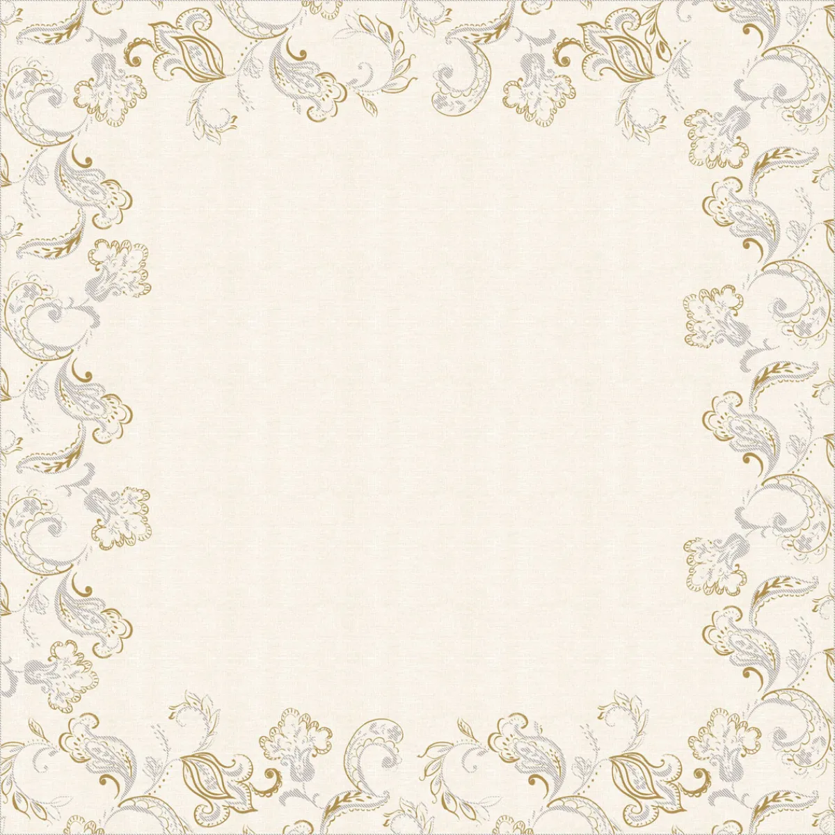 Hussen>DUNI cel® Mitteldecke 84 x 84 cm Golden Grace Cream