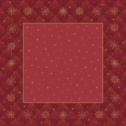 Hussen>DUNI cel® Mitteldecken 84 x 84 cm Rhombus Bordeaux