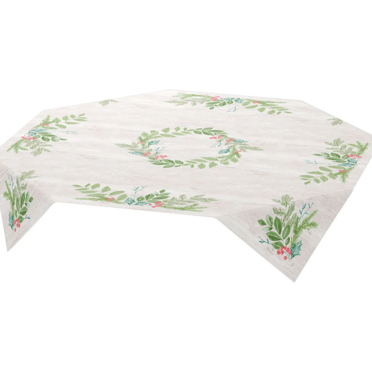 Hussen>DUNI cel® Mitteldecken 84 x 84 cm Winter Greenery