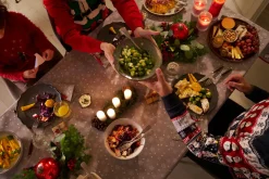 Tischdecken>DUNI cel® Tischdecke 138 x 220 cm Winter Flakes