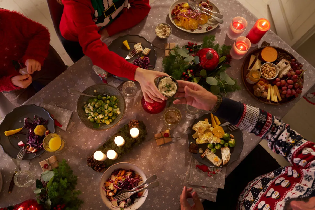 Tischdecken>DUNI cel® Tischdecke 138 x 220 cm Winter Flakes