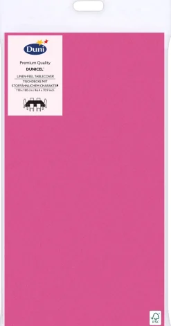Tischdecken>DUNI cel® Tischdecke 118 x 180 cm Fuchsia