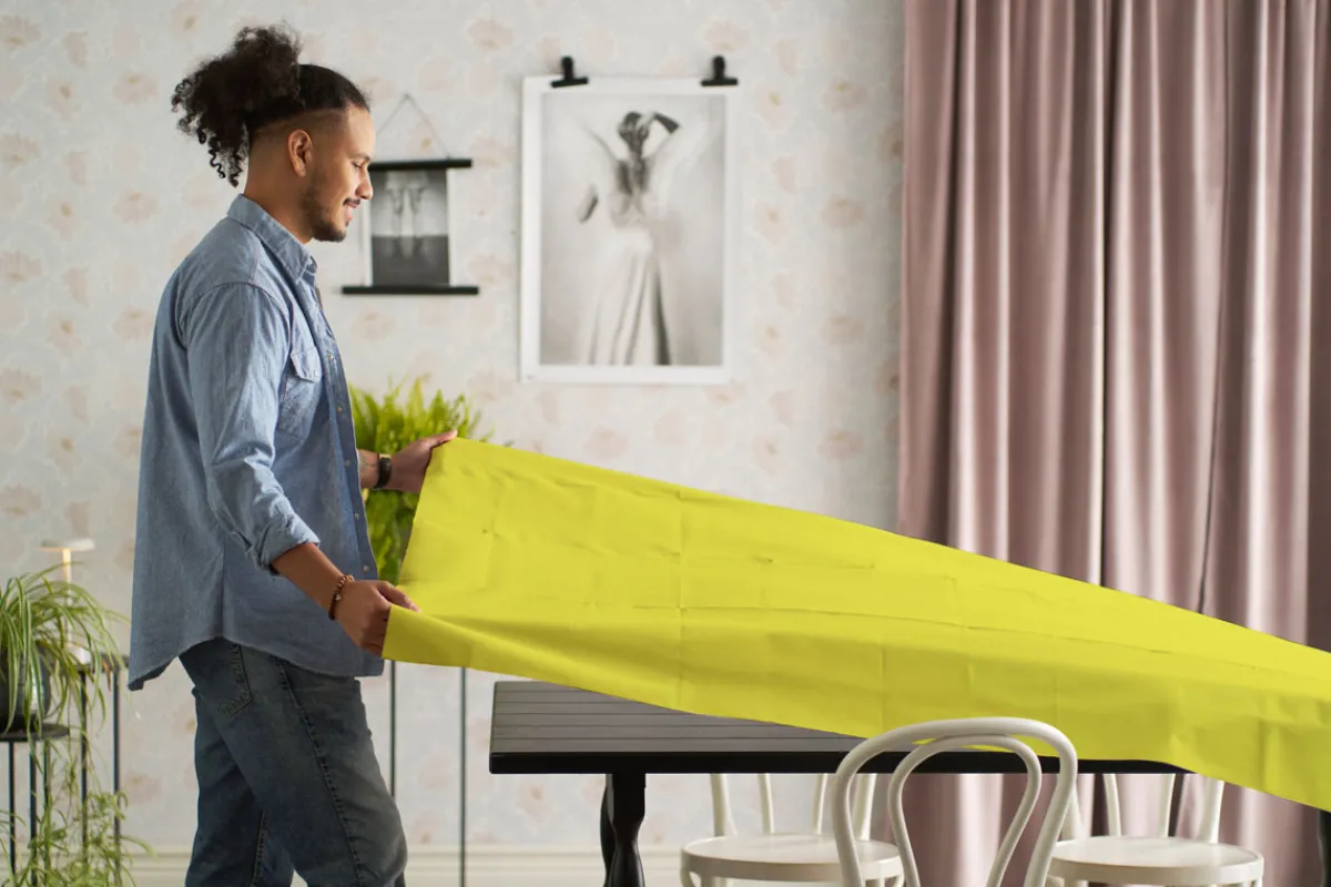 Tischdecken>DUNI cel® Tischdecke 118 x 180 cm Kiwi