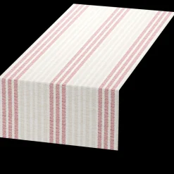 Tischläufer>DUNI cel® Tête-à-Tête-Tischläufer 0,4 x 24 m Rigato Bordeaux