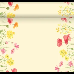 Tischläufer>DUNI cel® Tête-à-Tête-Tischläufer 0,4 x 24 m Poppy Field