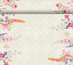 Tischläufer>DUNI cel® Tête-à-Tête-Tischläufer 0,4 x 24 m Floret