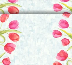 Tischläufer>DUNI cel® Tête-à-Tête-Tischläufer 0,4 x 24 m Painted Tulips