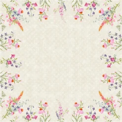 Hussen>DUNI cel®-Mitteldecke 84 x 84 cm Floret