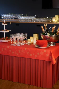 Tischröcke>DUNI cel®-Skirtings 0,72 x 4 m Bordeaux