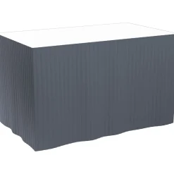 Tischröcke>DUNI cel®-Skirtings 0,72 x 4 m Schwarz