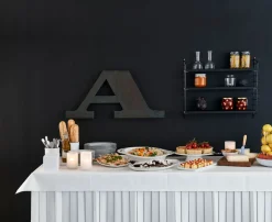 Tischröcke>DUNI cel®-Skirtings 0,72 x 4 m Schwarz