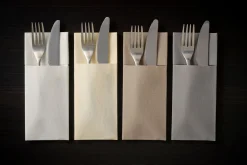 Bestecktaschen>DUNI letto® 40 x 48 cm Leaf Green