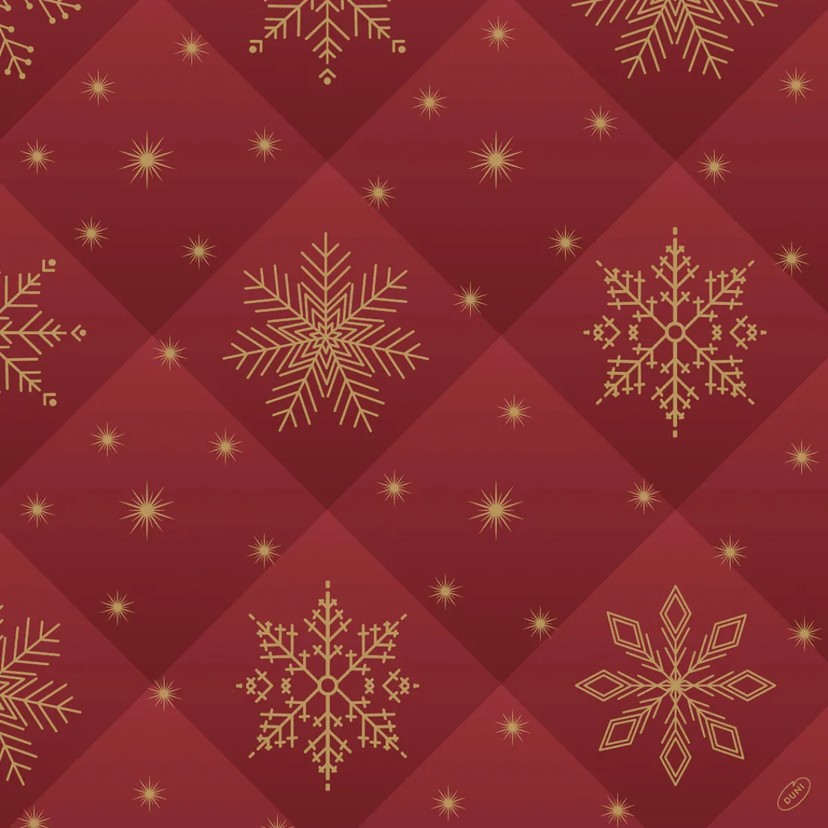 Servietten Im Dinnerformat>DUNI lin®-Serviette 48 x 48 cm Rhombus Bordeaux