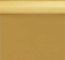 Tischläufer>DUNI silk® Tête-à-Tête-Tischläufer 0,4 x 24 m Metallic Gold