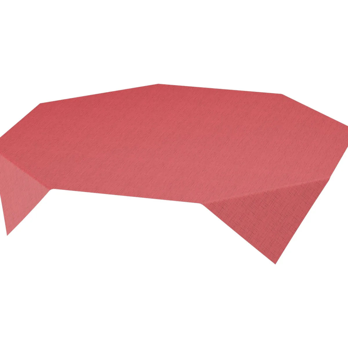 Hussen>DUNI silk®-Mitteldecke 84 x 84 cm Linnea Bordeaux