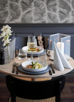 Servietten Im Dinnerformat>DUNI soft® Serviette 40 x 40 cm Washed Linen Silver