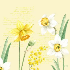 Servietten Im Dinnerformat>DUNI soft®-Serviette 40 x 40 cm Spring Daffodil