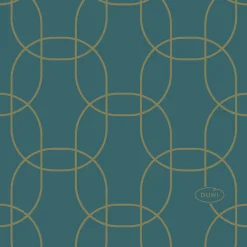 Cocktailservietten>DUNI soft®-Serviette 20 x 20 cm Golden Deco