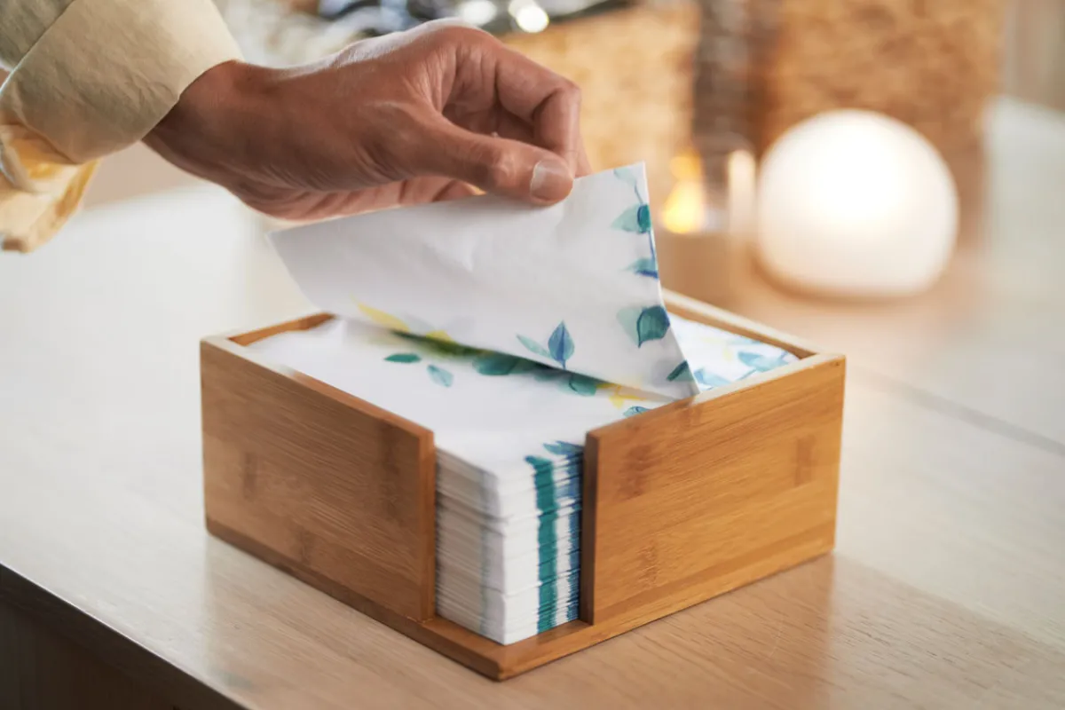 Servietten Im Dinnerformat>DUNI soft®-Serviette 40 x 40 cm Spire