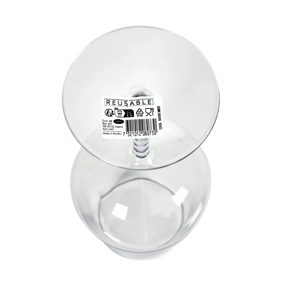 Mehrweg Für Den Einzelhandel>DUNI Elegance Weinglas Mehrweg 40 cl Transparent