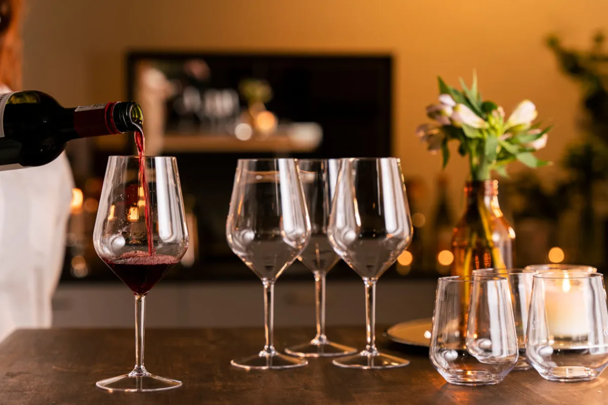 Mehrweg Für Den Einzelhandel>DUNI Elegance Weinglas Mehrweg 40 cl Transparent