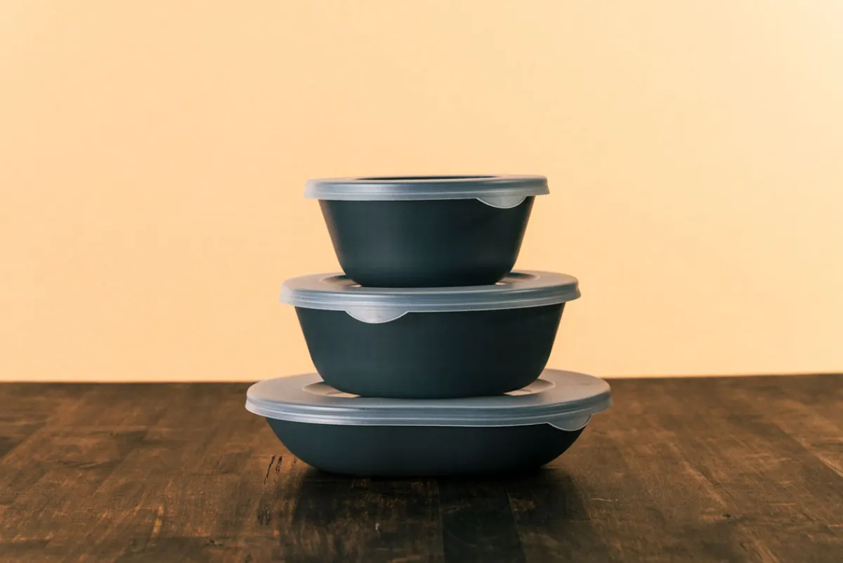 Mehrweg-Teller, -Schalen Und -Boxen>DUNI Everywhere Schüssel Mehrweg 700 ml Dunkelgrau ungeteilt