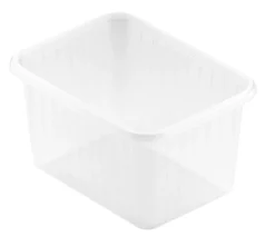 Boxen>DUNI Fixpack® rechteckig 750 ml Transparent ungeteilt