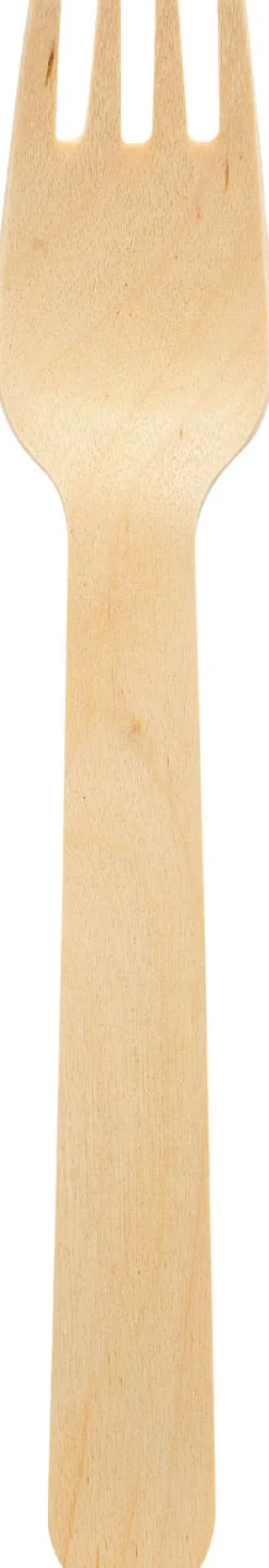 Holzbesteck>DUNI Gabel 160 mm Natürlich