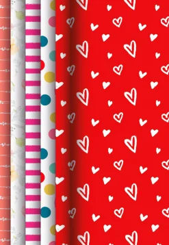 Geschenkverpackungen>DUNI Geschenkpapier 0,7 x 2 m Red Dreams