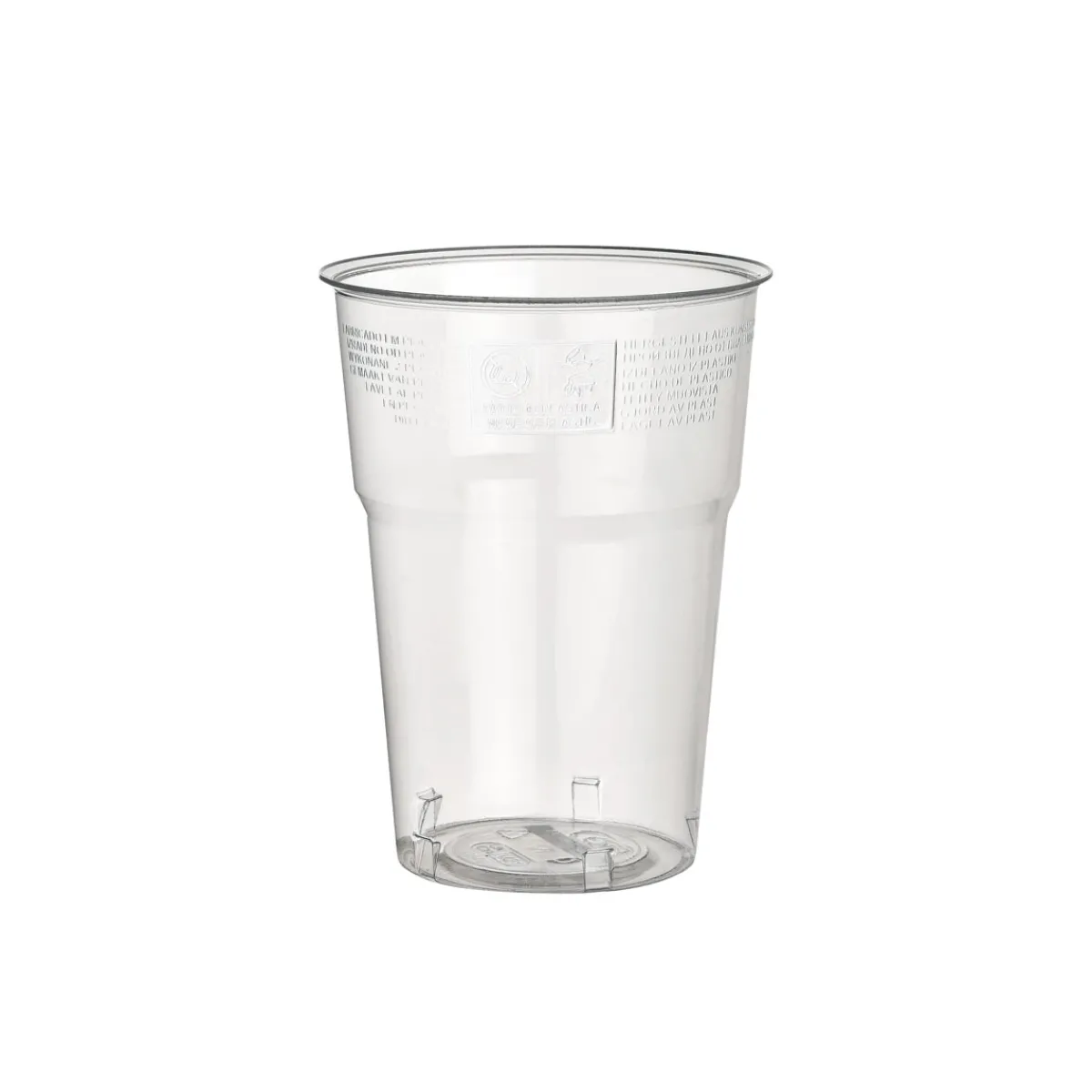 Plastikgläser Und -Becher>DUNI Glas Trend 39 cl Transparent