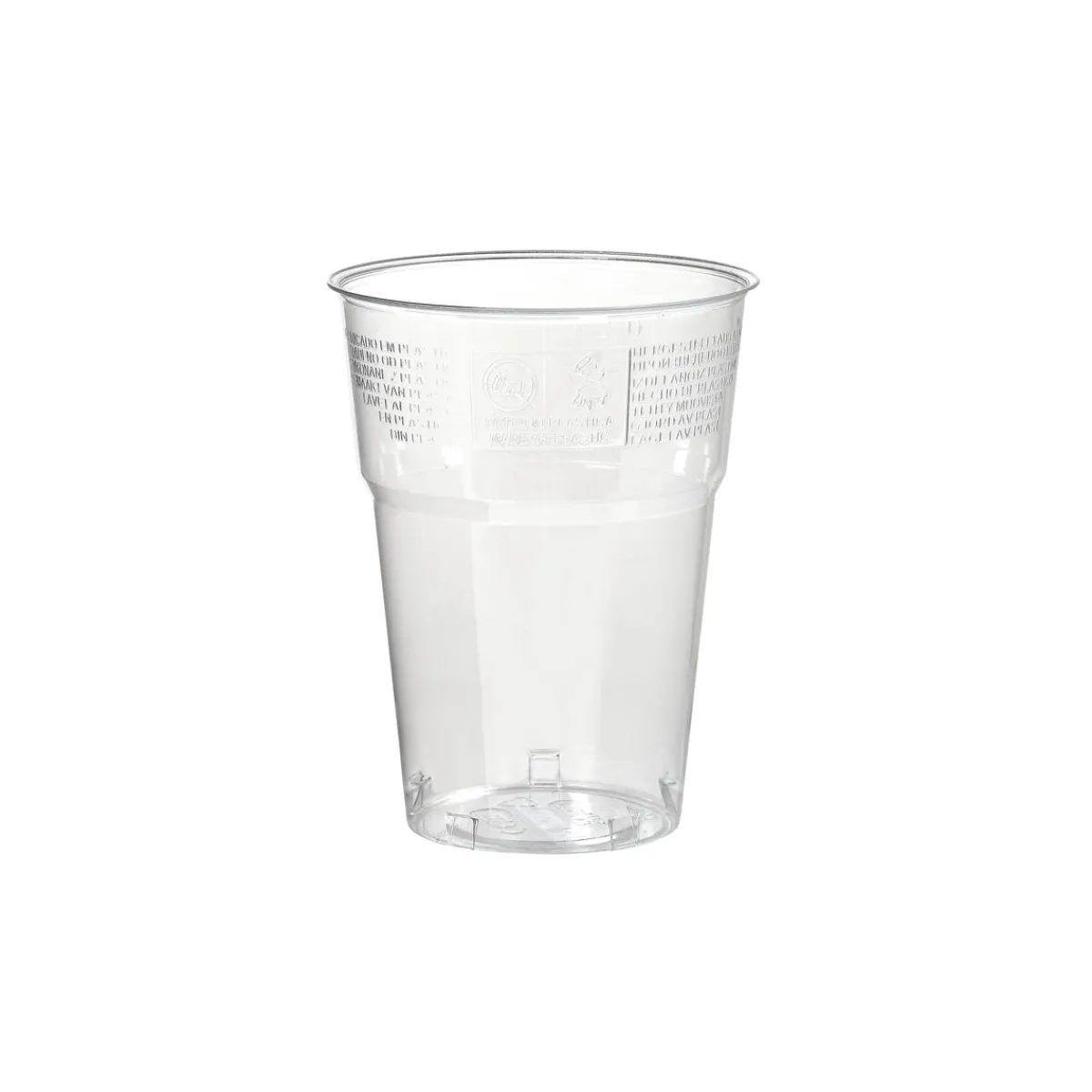 Plastikgläser Und -Becher>DUNI Glas Trend 25 cl Transparent