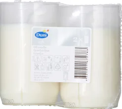 Outdoor-Kerzen>DUNI Grablicht 10 cm 55 Std. Weiß