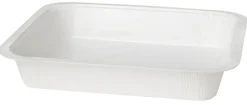Siegelschalen>DUNIFORM Karton/PET Schale 227 x 177 x 40 mm Weiß ungeteilt
