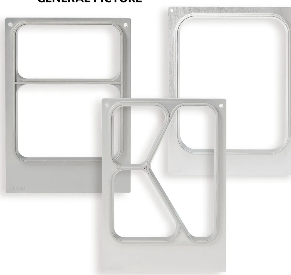 Siegelmaschinen Zubehör>DUNIFORM Kassette DF15/25 2-CAV 3-Teilung