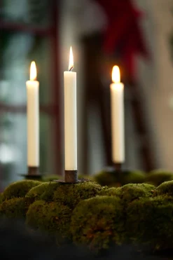 Stabkerzen>DUNI Kerzen 250 x Ø 22 mm 9 Std. Weiß