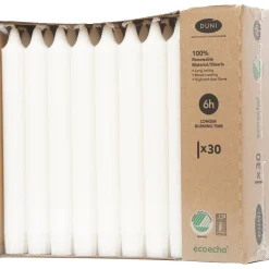 Stabkerzen>DUNI Kerzen 190 x Ø 22 mm 6 Std. Weiß