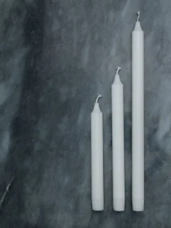 Stabkerzen>DUNI Kerzen, Stearin 250 x Ø 22 mm 9 Std. Weiß