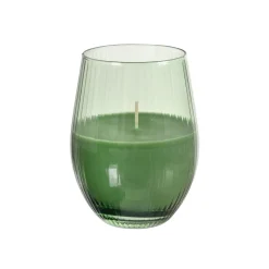 Outdoor-Kerzen>DUNI Kerzenglas Ritz 12,5 cm, ø 7,6 cm 55 Std. Grün