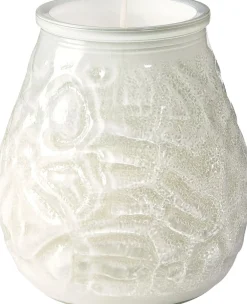 Outdoor-Kerzen>DUNI Kerzenglas Venezia 100 x Ø 100 mm 70 Std. Weiß