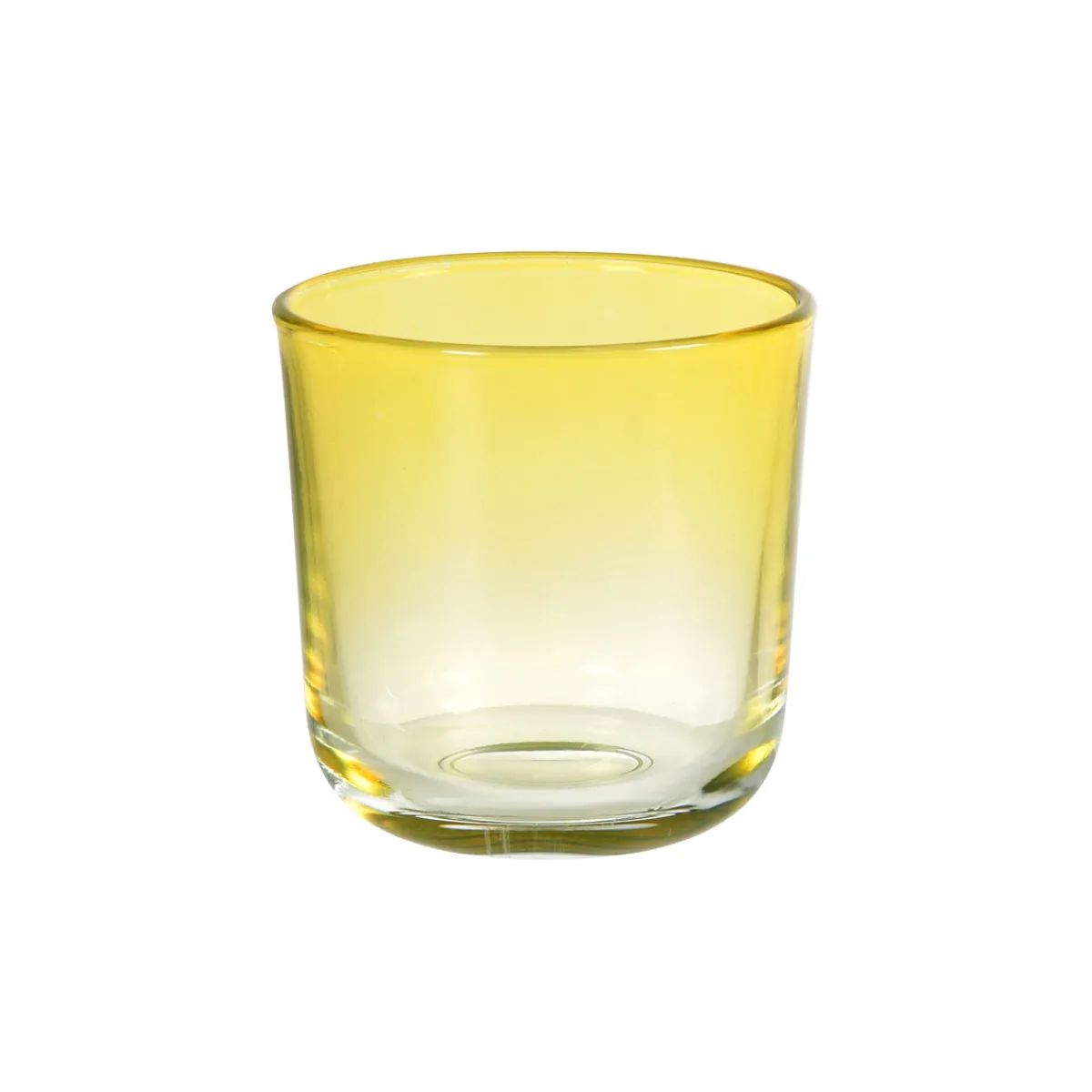 Kerzenhalter>DUNI Kerzenhalter 78,5 x 78 Gelb