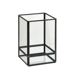 Kerzenhalter>DUNI Kerzenhalter Capella 10 x 10 x 15 cm Schwarz