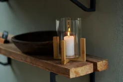 Kerzenhalter>DUNI Kerzenhalter Esme 15 x 15 x 22 cm